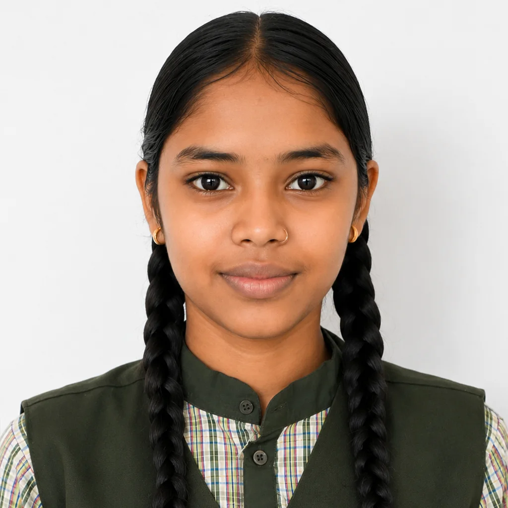 Sharda — KSP Sehore Class 10 student with 82%